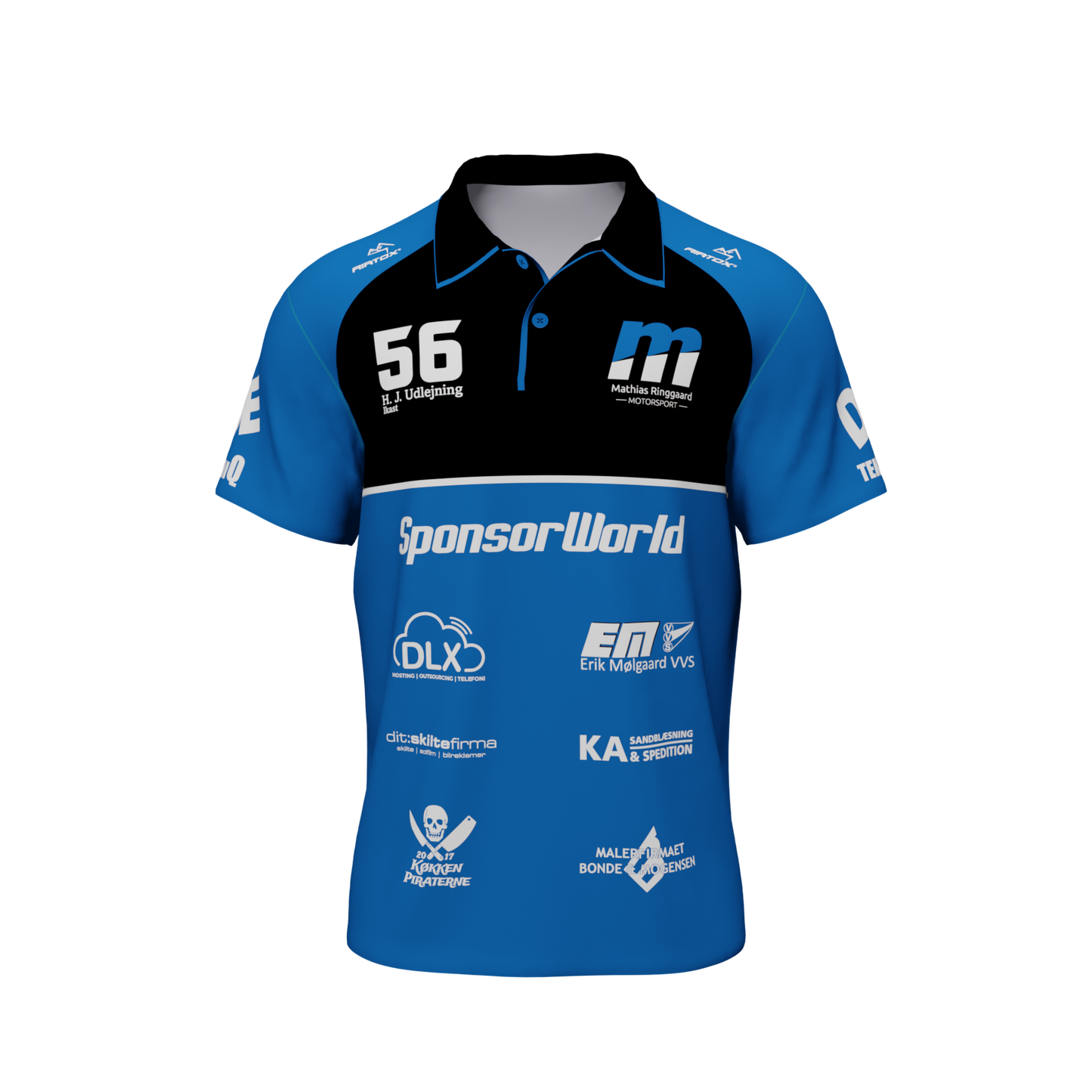 Bomulds Polo - M Ringgaard - SponsorWorld