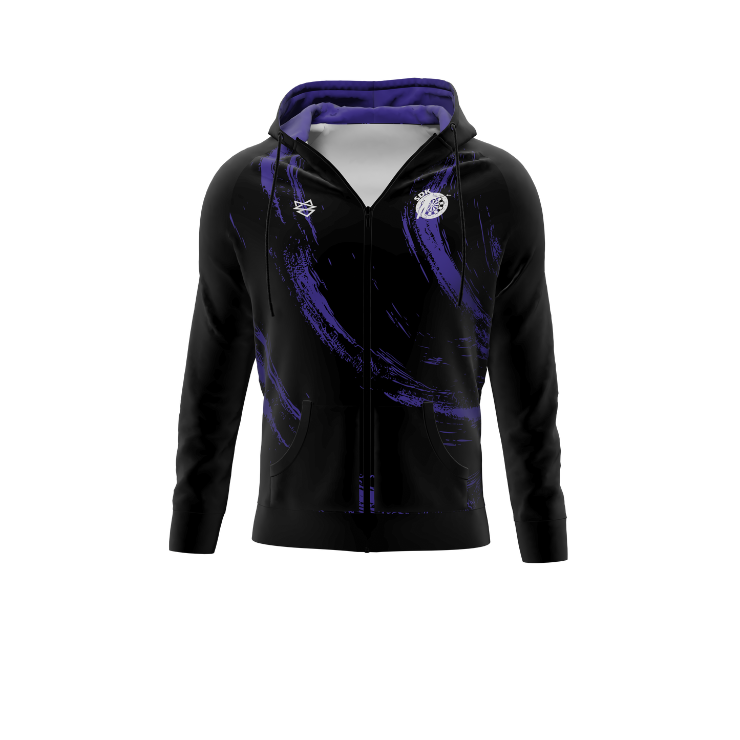 Hoodie ZIP - Sakskøbing Dartklub
