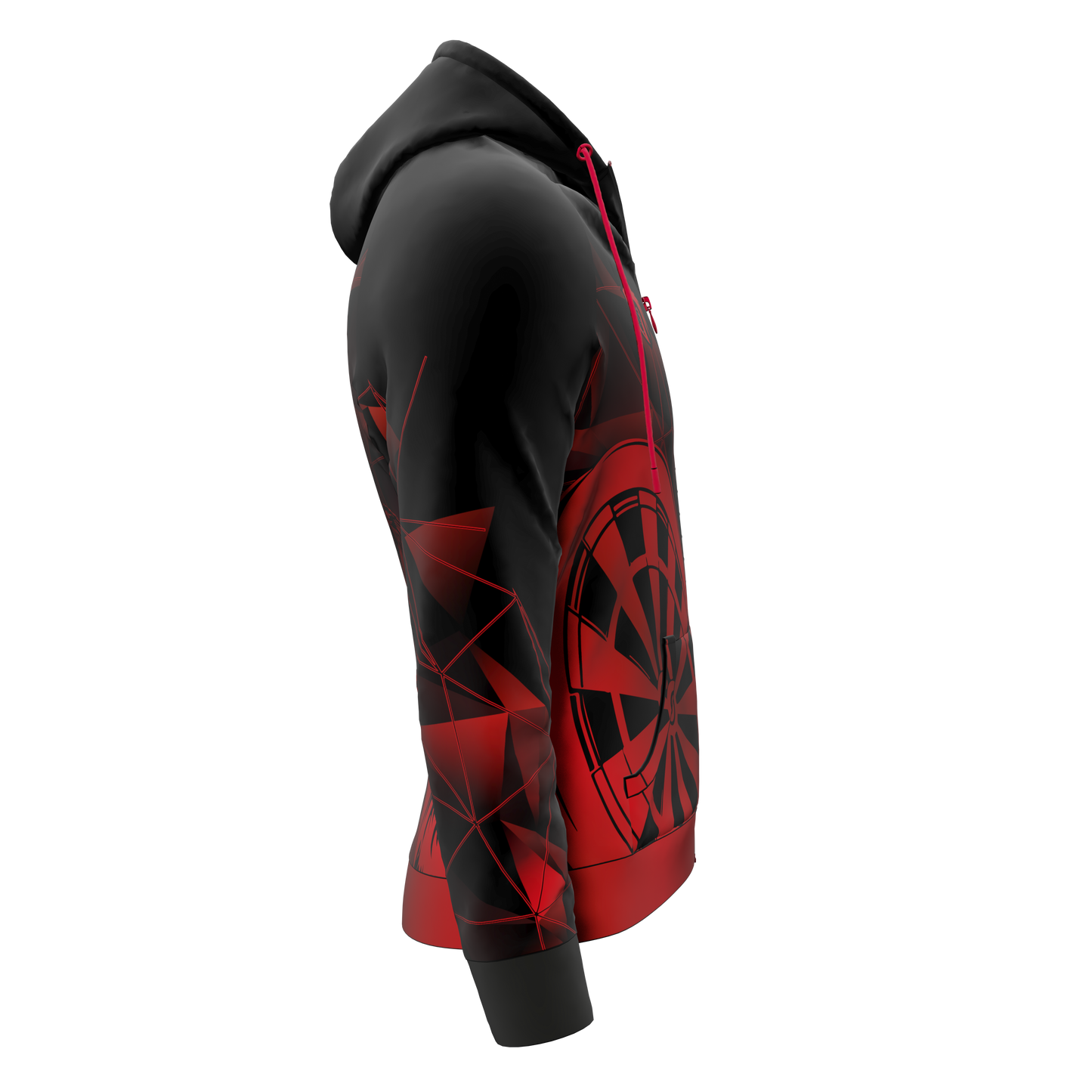 Hoodie ZIP - Dartklubben Ørnen