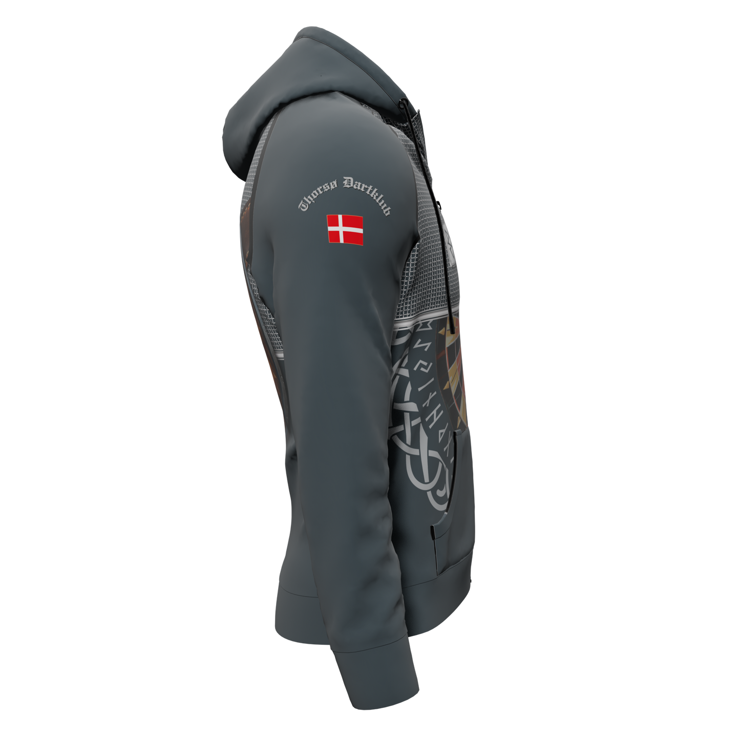 Hoodie ZIP - Thorsø Dart