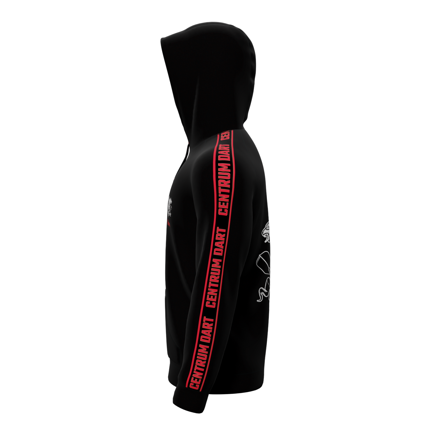 Bomulds Hoodie - Centrum Dart - SponsorWorld
