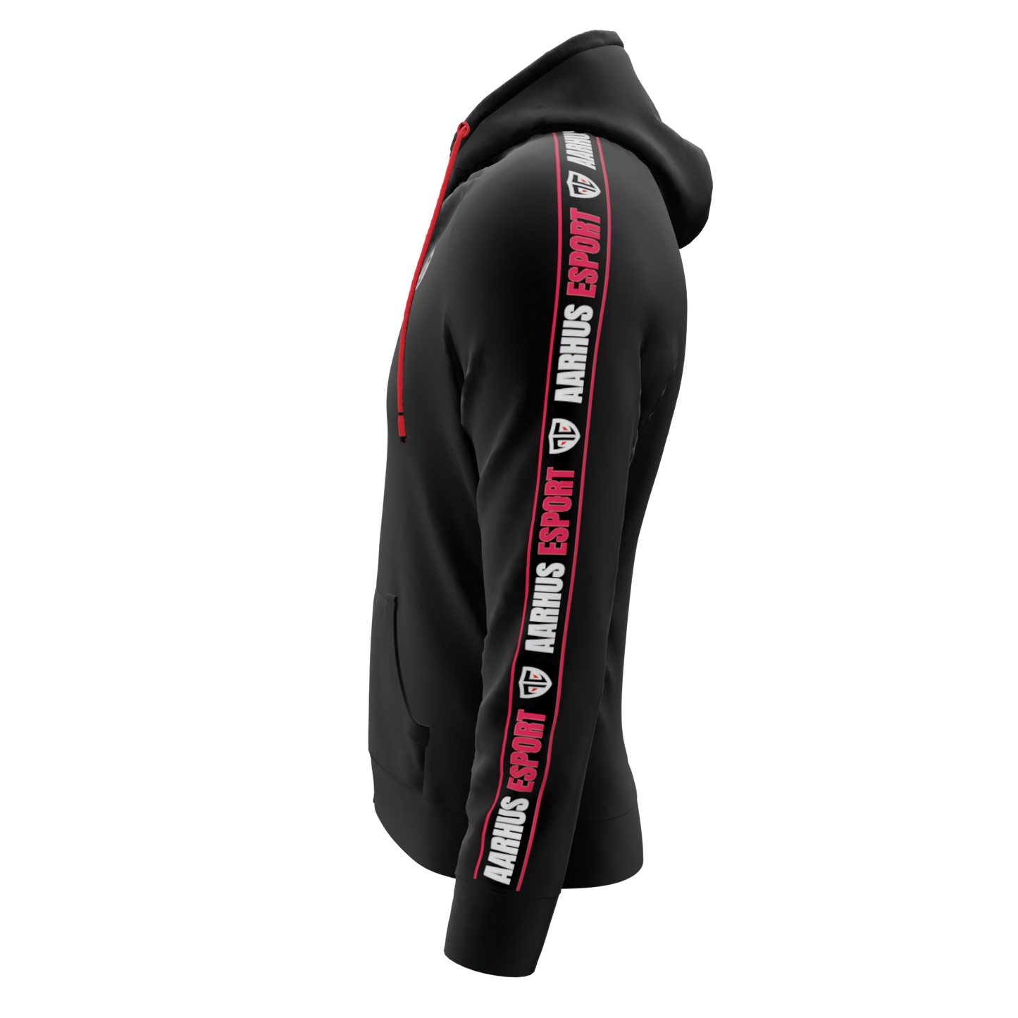 Bomulds Hoodie ZIP - Aarhus Esport