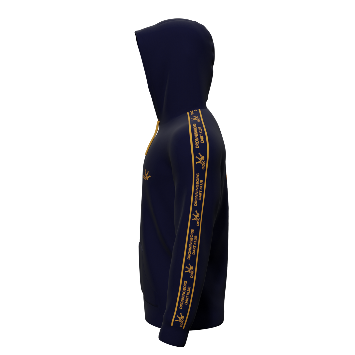 Bomulds Hoodie - Dronningborg Dart Klub - SponsorWorld