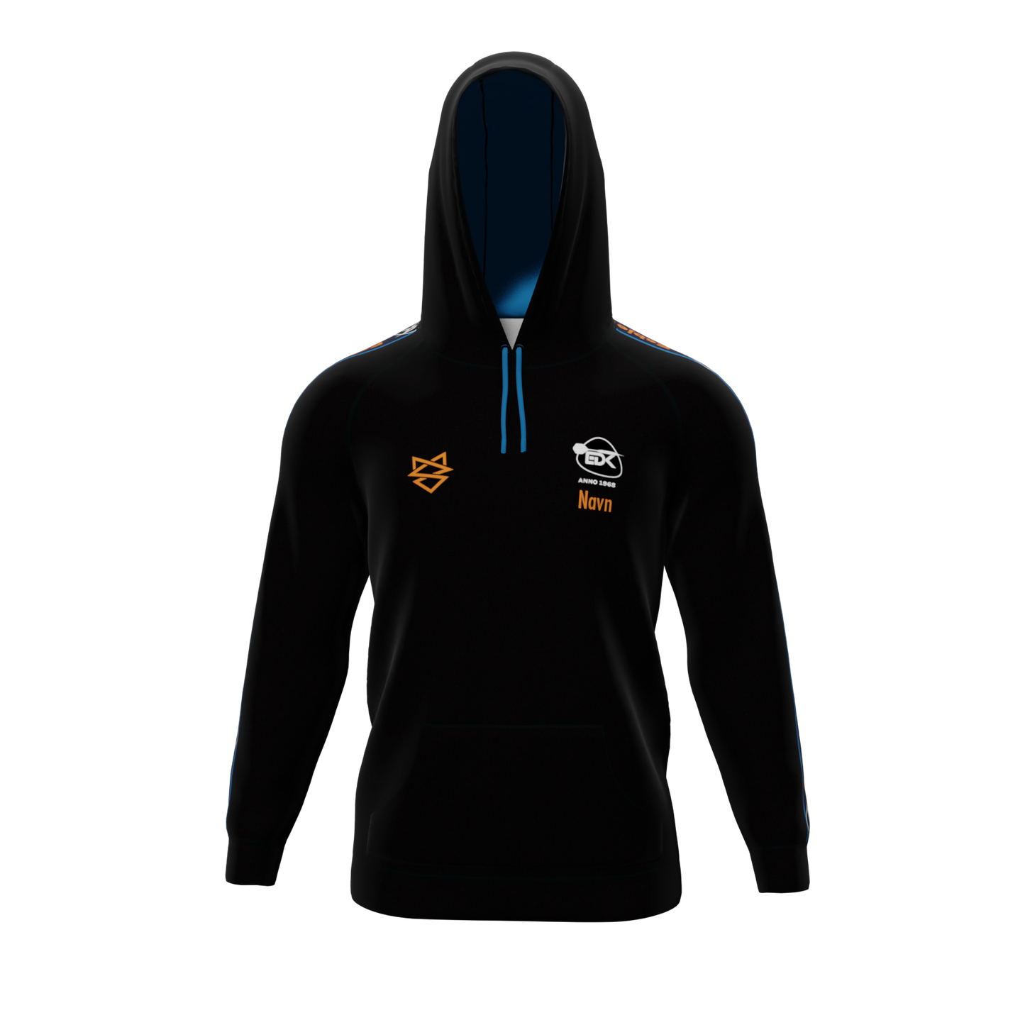 Bomulds Hoodie - Esbjerg Dart Klub - SponsorWorld