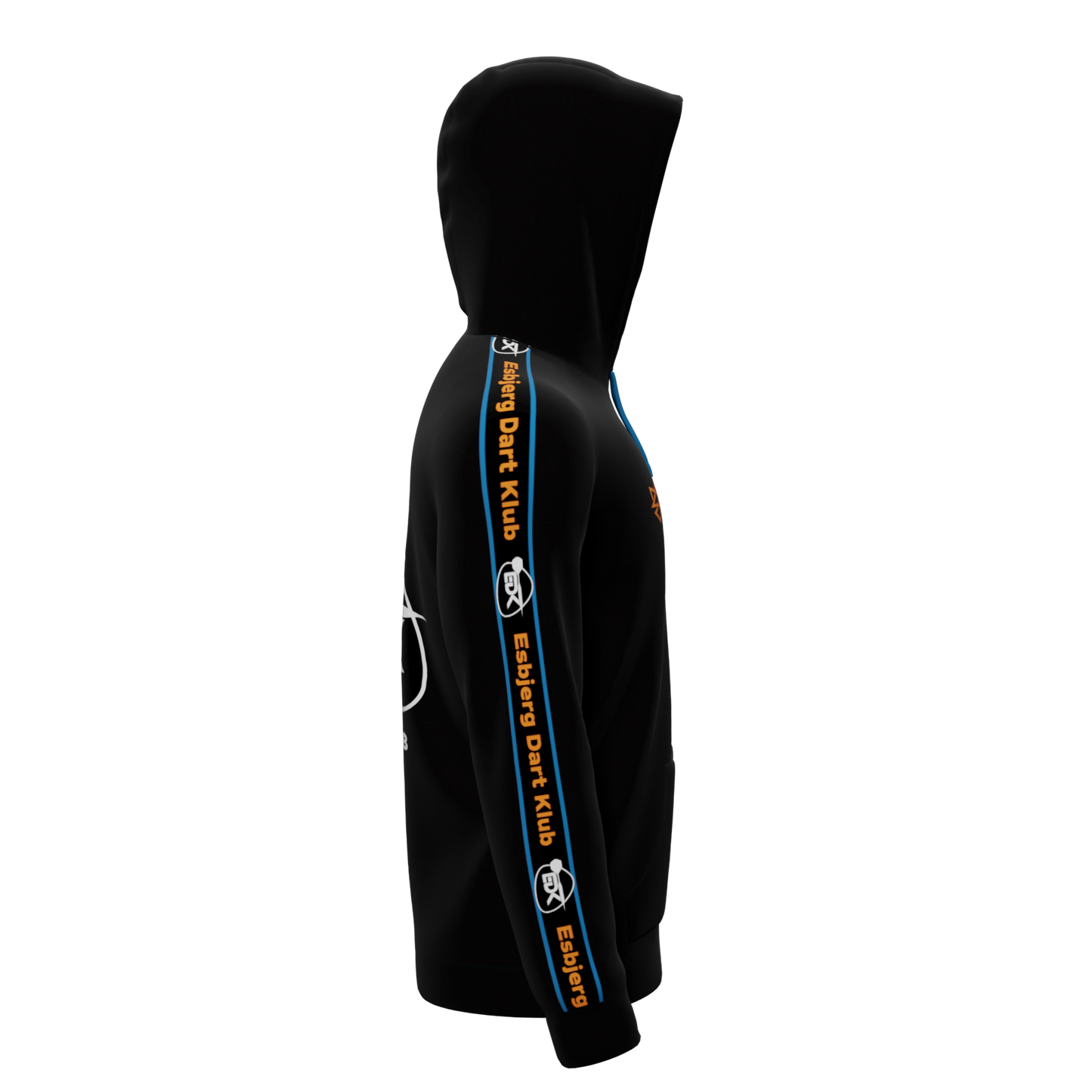 Bomulds Hoodie - Esbjerg Dart Klub - SponsorWorld