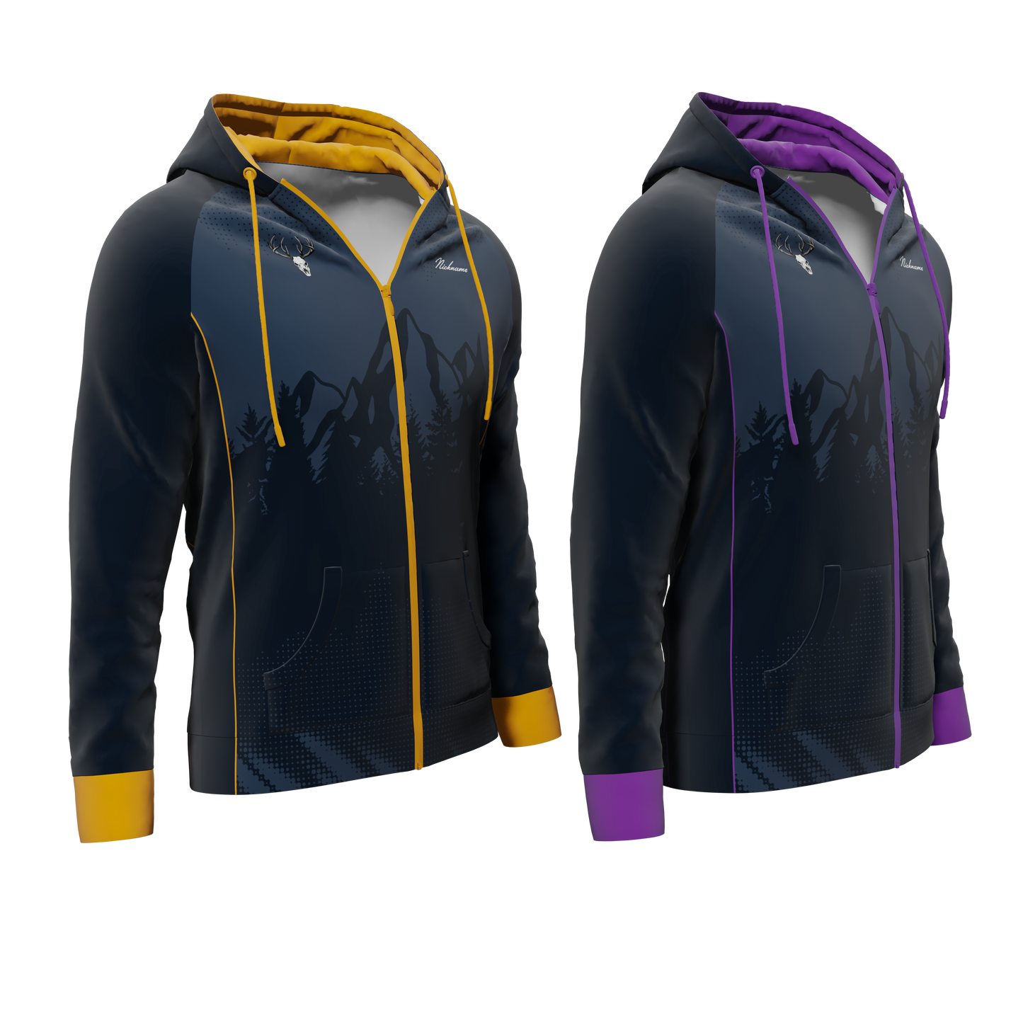 Hoodie ZIP - Bakkedart