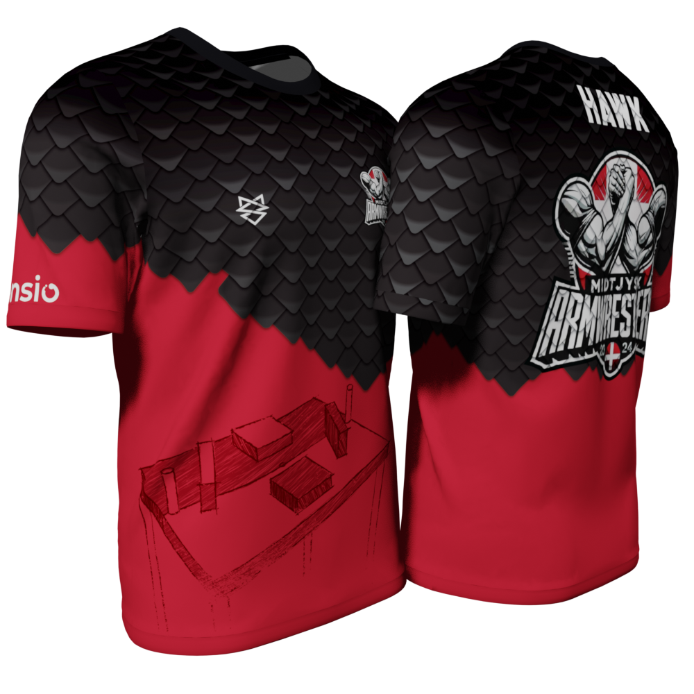 T-shirt - Midtjysk Armwrestlers - SponsorWorld