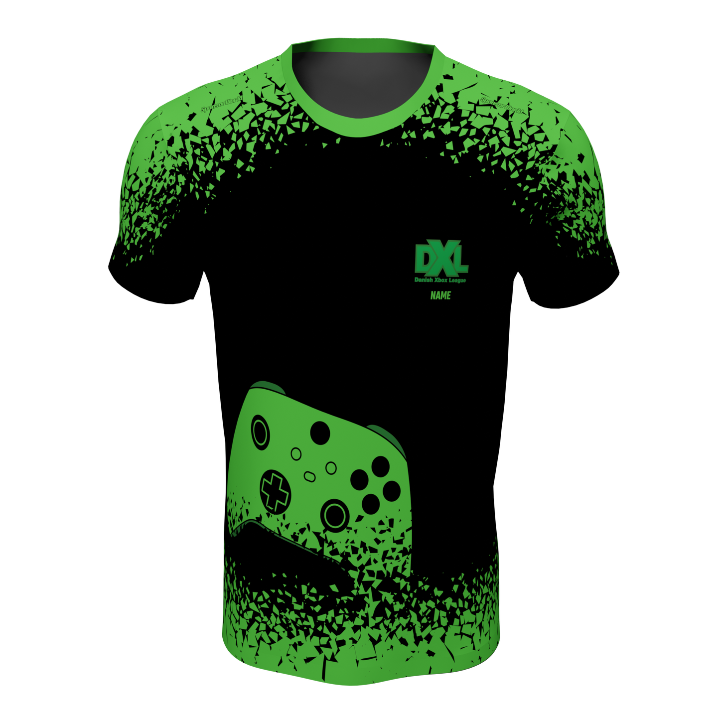 Danish Xbox League - T-shirt - SponsorWorld