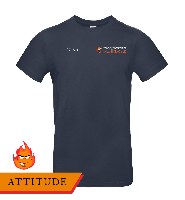 Attitude Tshirt Navy - SponsorWorld