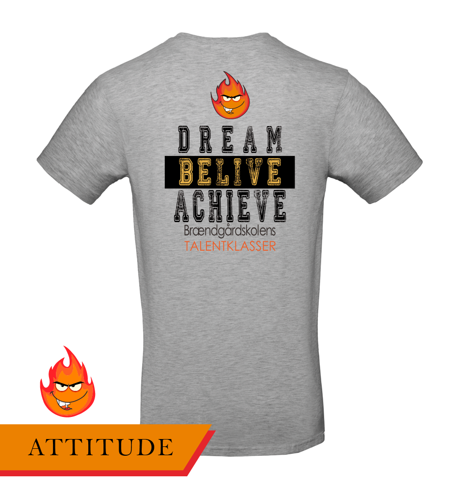 Attitude Tshirt Grå - SponsorWorld