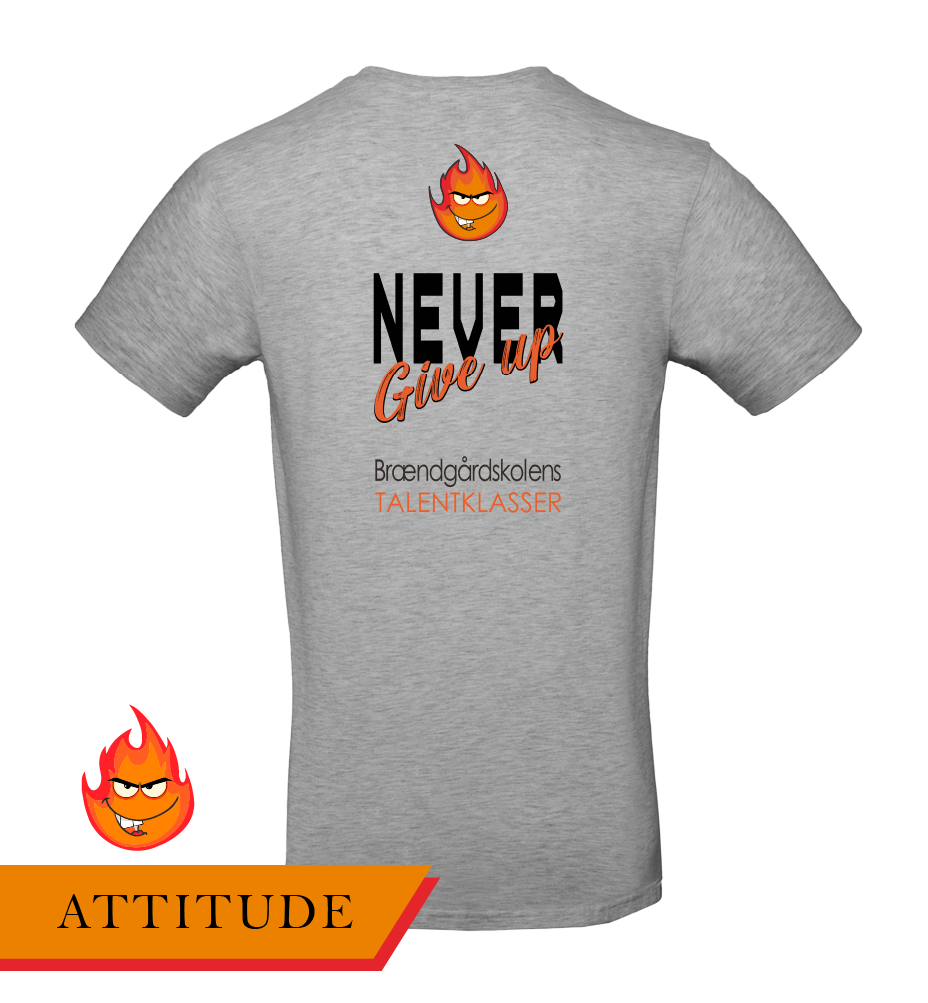 Attitude Tshirt Grå - SponsorWorld