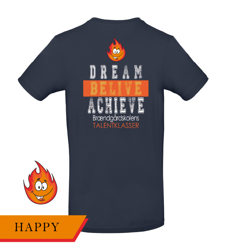 Happy Tshirt Navy - SponsorWorld