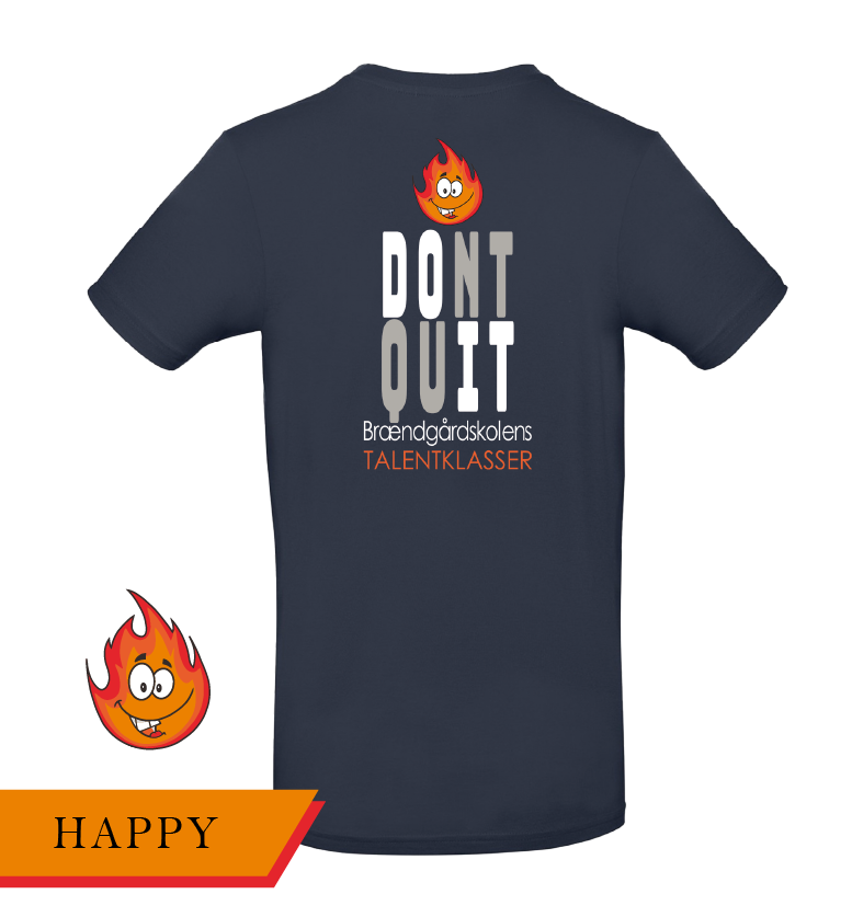 Happy Tshirt Navy - SponsorWorld