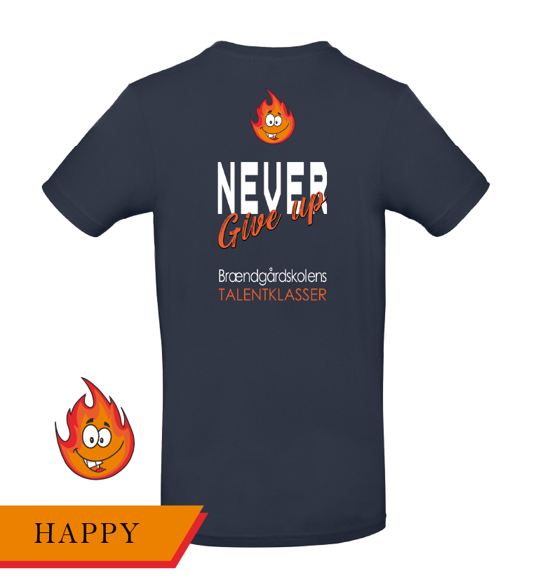 Happy Tshirt Navy - SponsorWorld