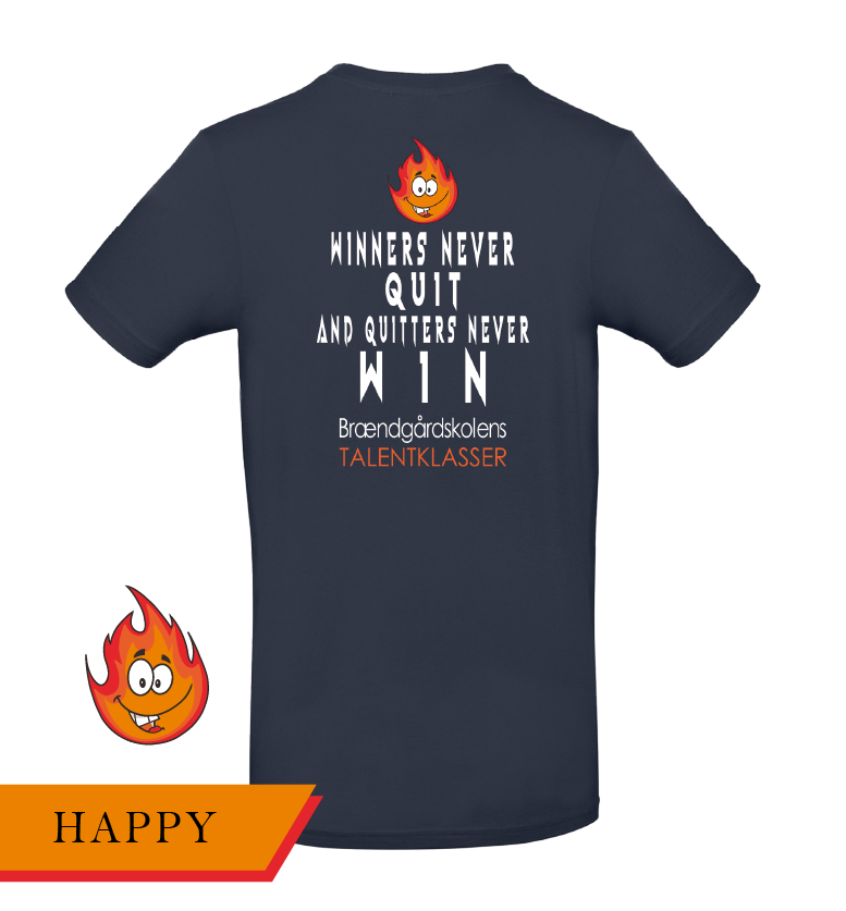 Happy Tshirt Navy - SponsorWorld