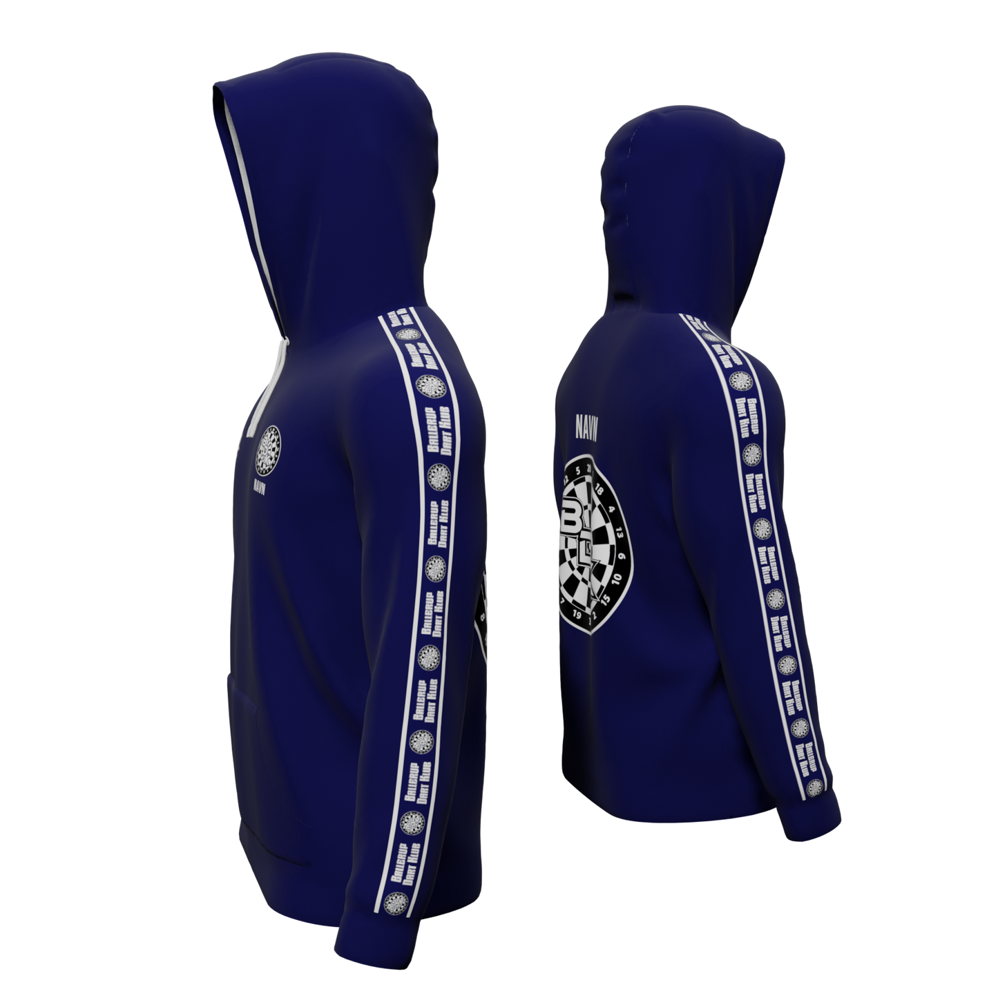 Bomulds Hoodie - Ballerup Dart Klub