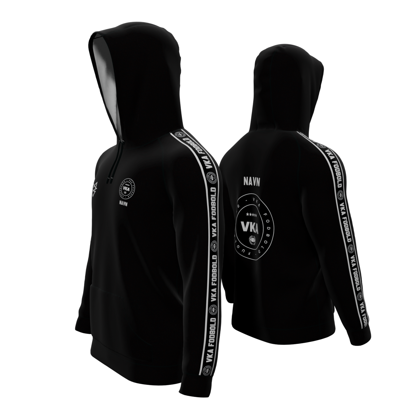 Bomulds Hoodie - VKA Fodbold