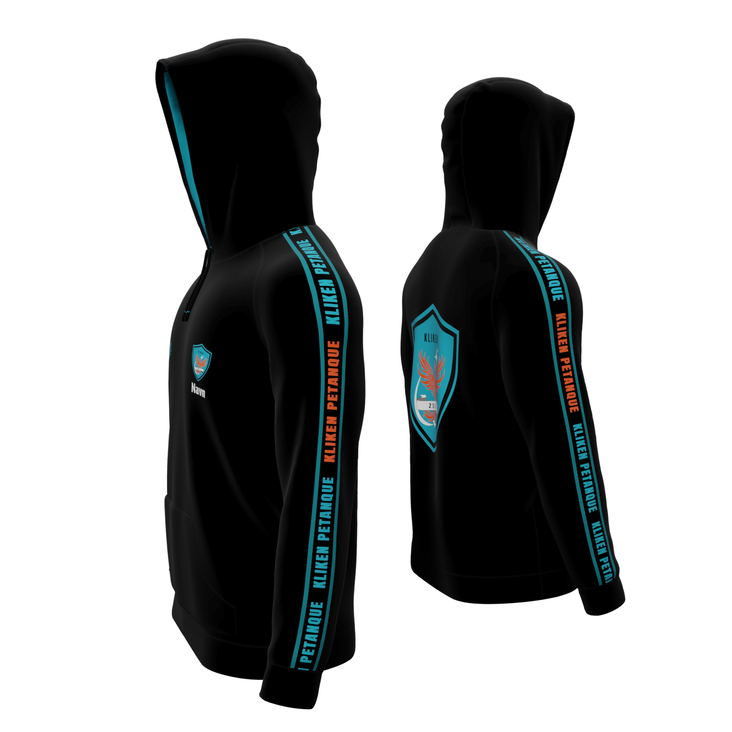 Bomulds Hoodie - Kliken Petanque