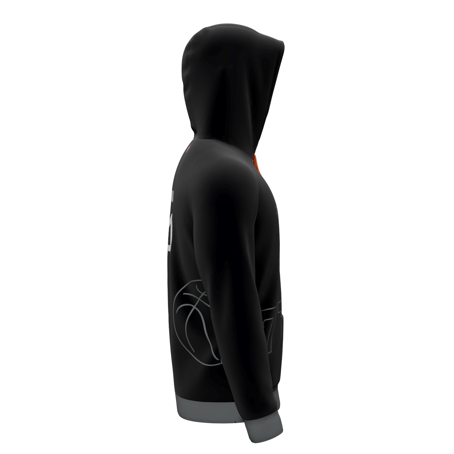 Hoodie - B71 Basketball