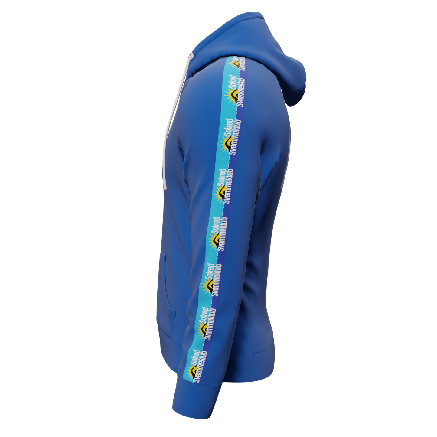 Cotton Hoodie ZIP - Solrød Swimming Club
