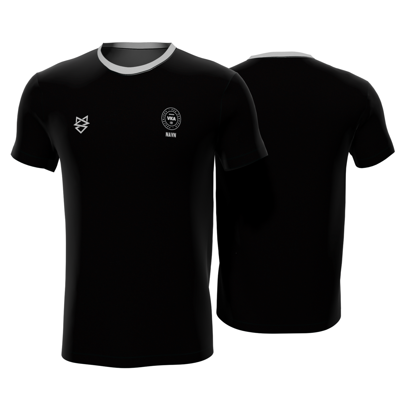 Bomulds T-shirt - VKA Fodbold