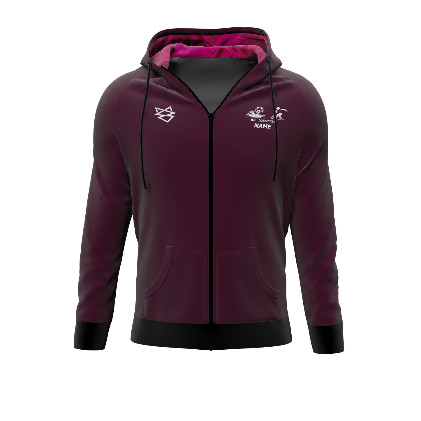 Bowlingklubben Næstved - Hoodie ZIP - SponsorWorld