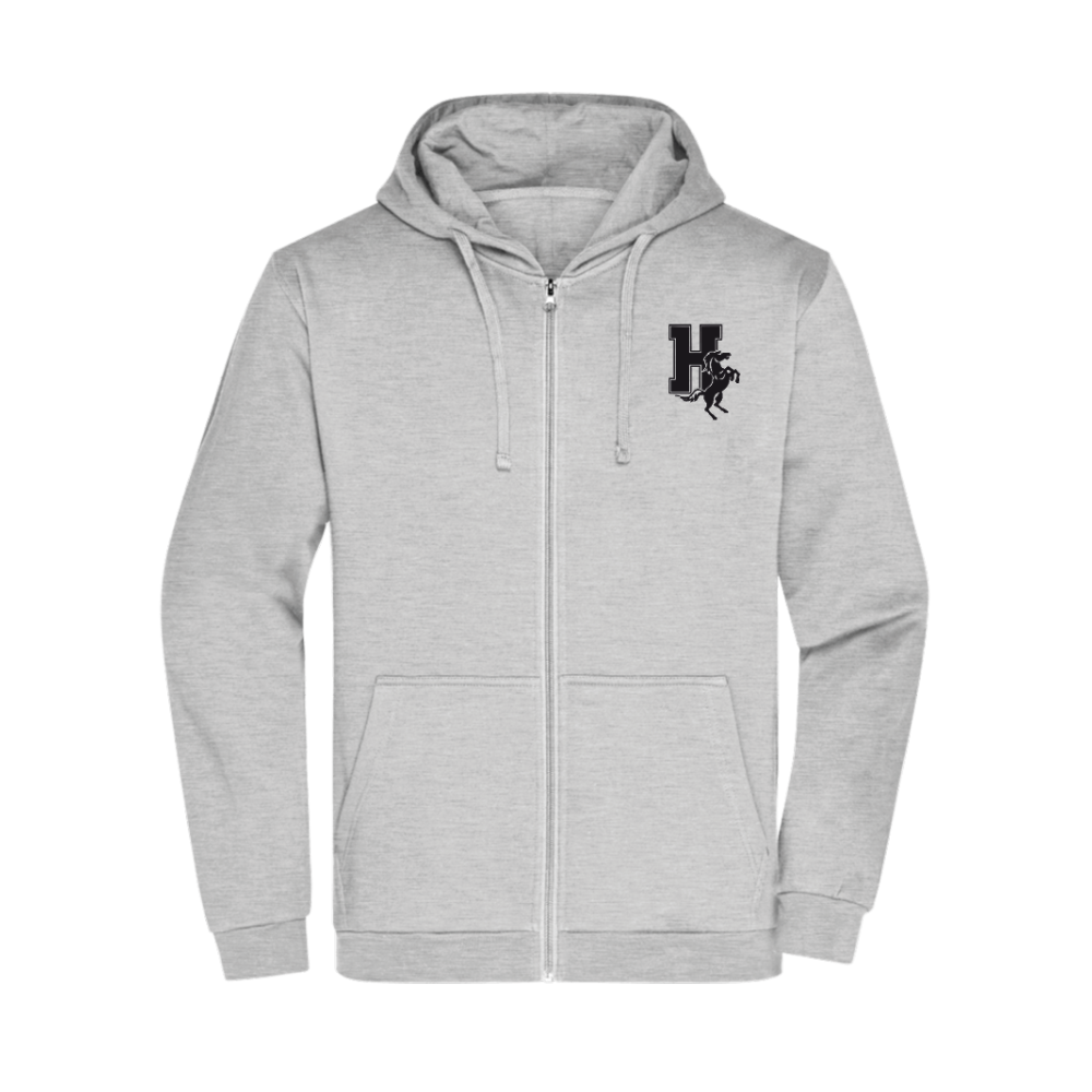 Bomulds Hoodie ZIP - Voksen - Coach - Horsens Stallions AFC - SponsorWorld