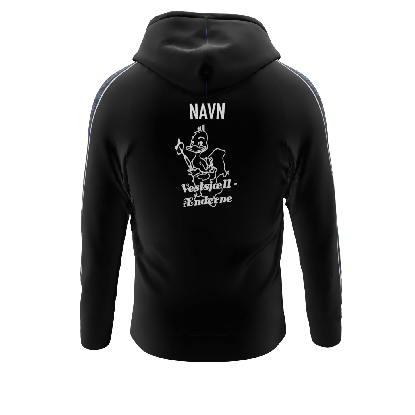 Bomulds Hoodie ZIP - Vestsjæll-ænderne