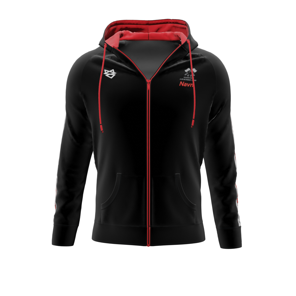Bomulds Hoodie ZIP - Tommerup Motocross
