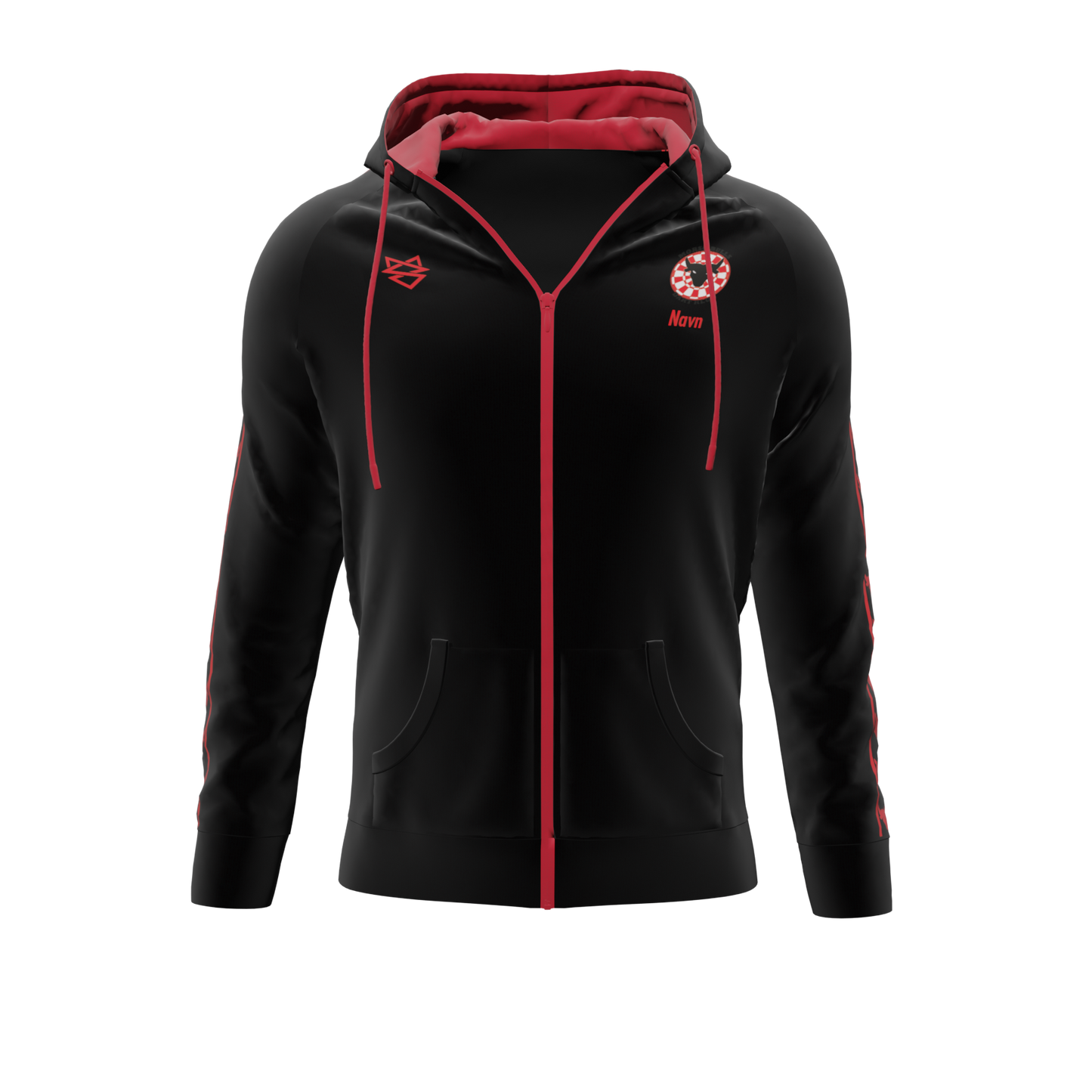 Bomulds Hoodie ZIP - Morsø Bulls - SponsorWorld