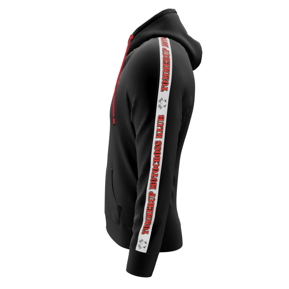 Bomulds Hoodie ZIP - Tommerup Motocross