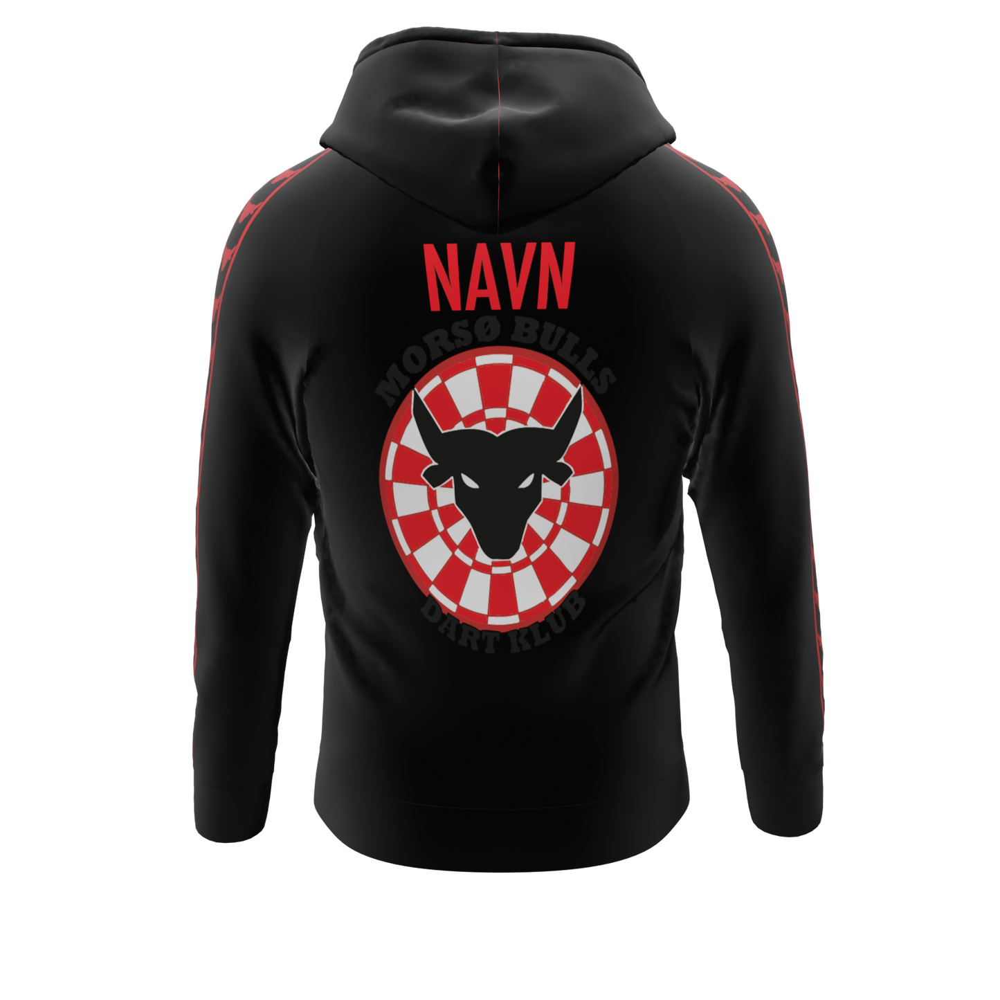 Bomulds Hoodie ZIP - Morsø Bulls - SponsorWorld