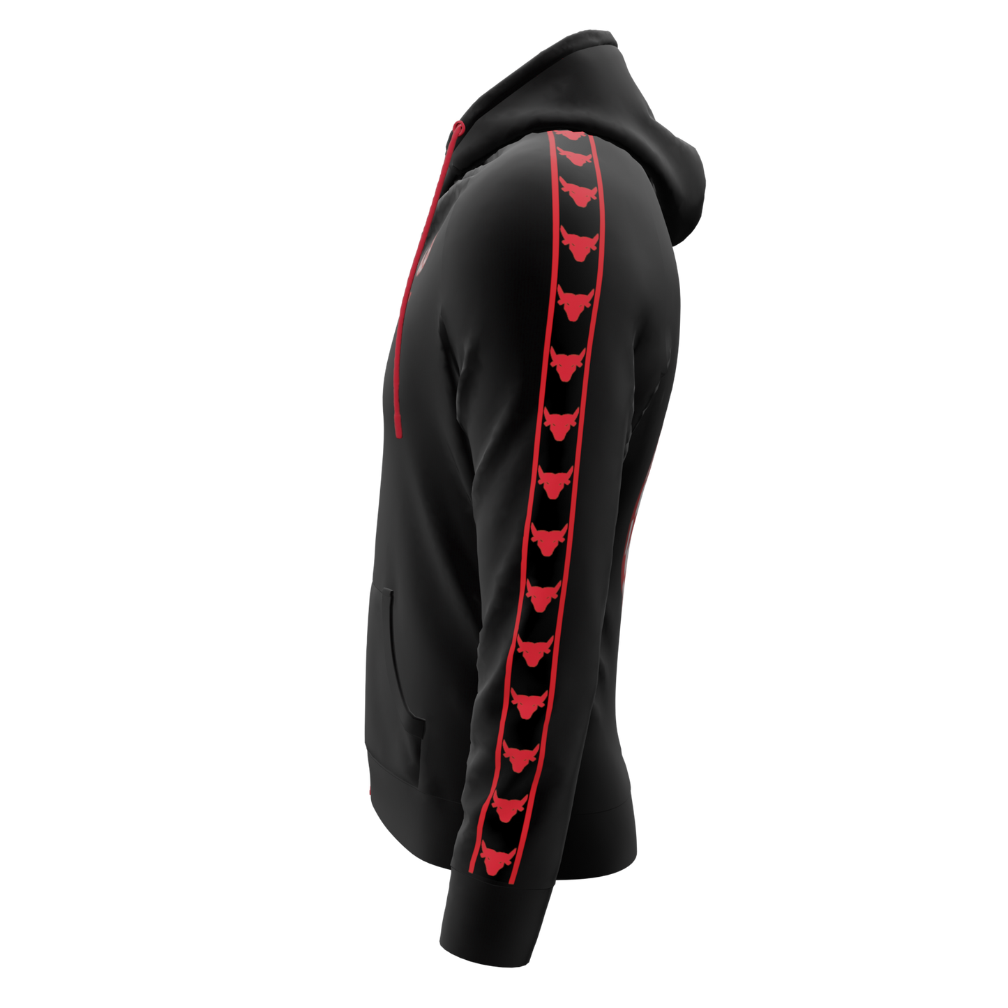 Bomulds Hoodie ZIP - Morsø Bulls - SponsorWorld