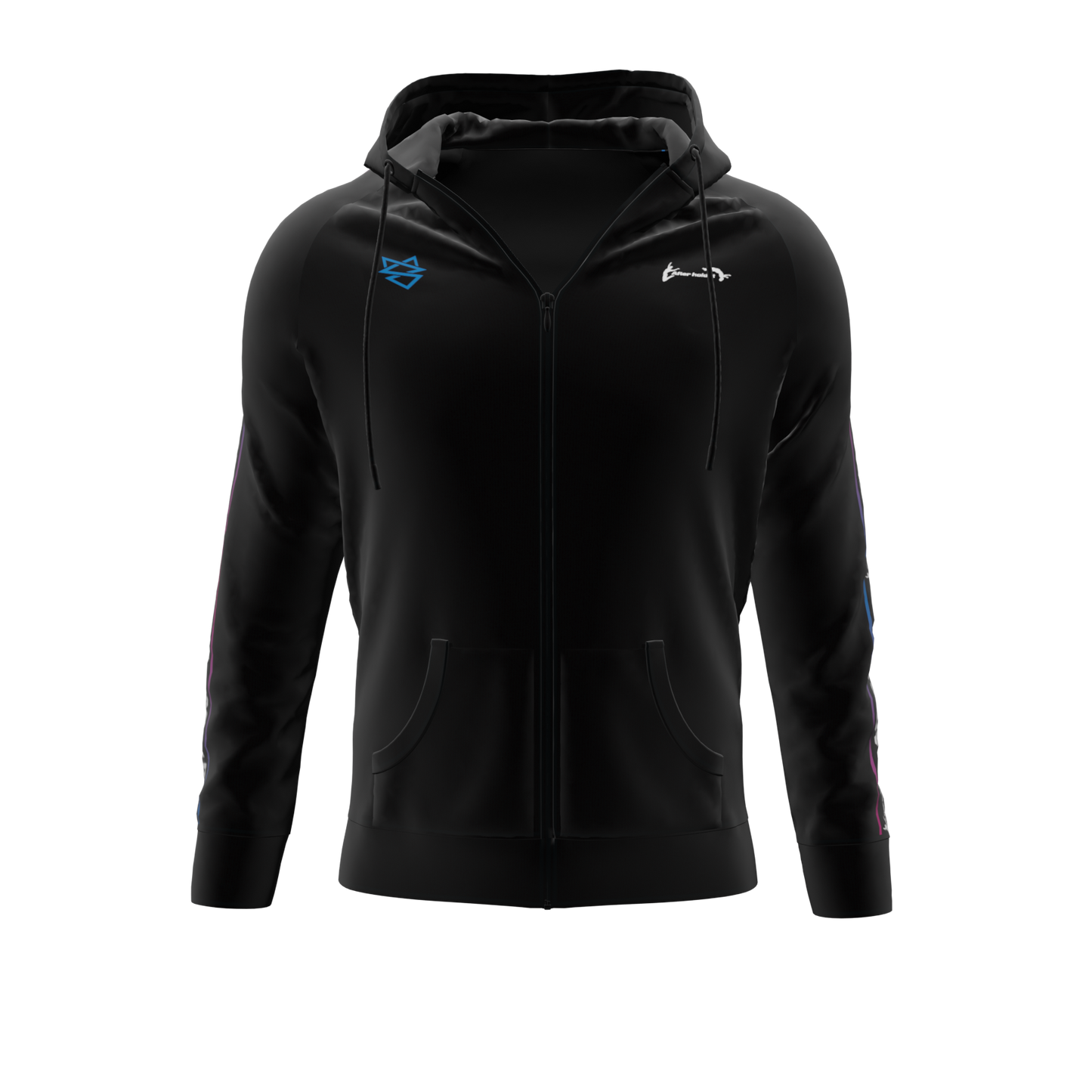 Bomulds Hoodie ZIP - Hammerum Herred After holdet