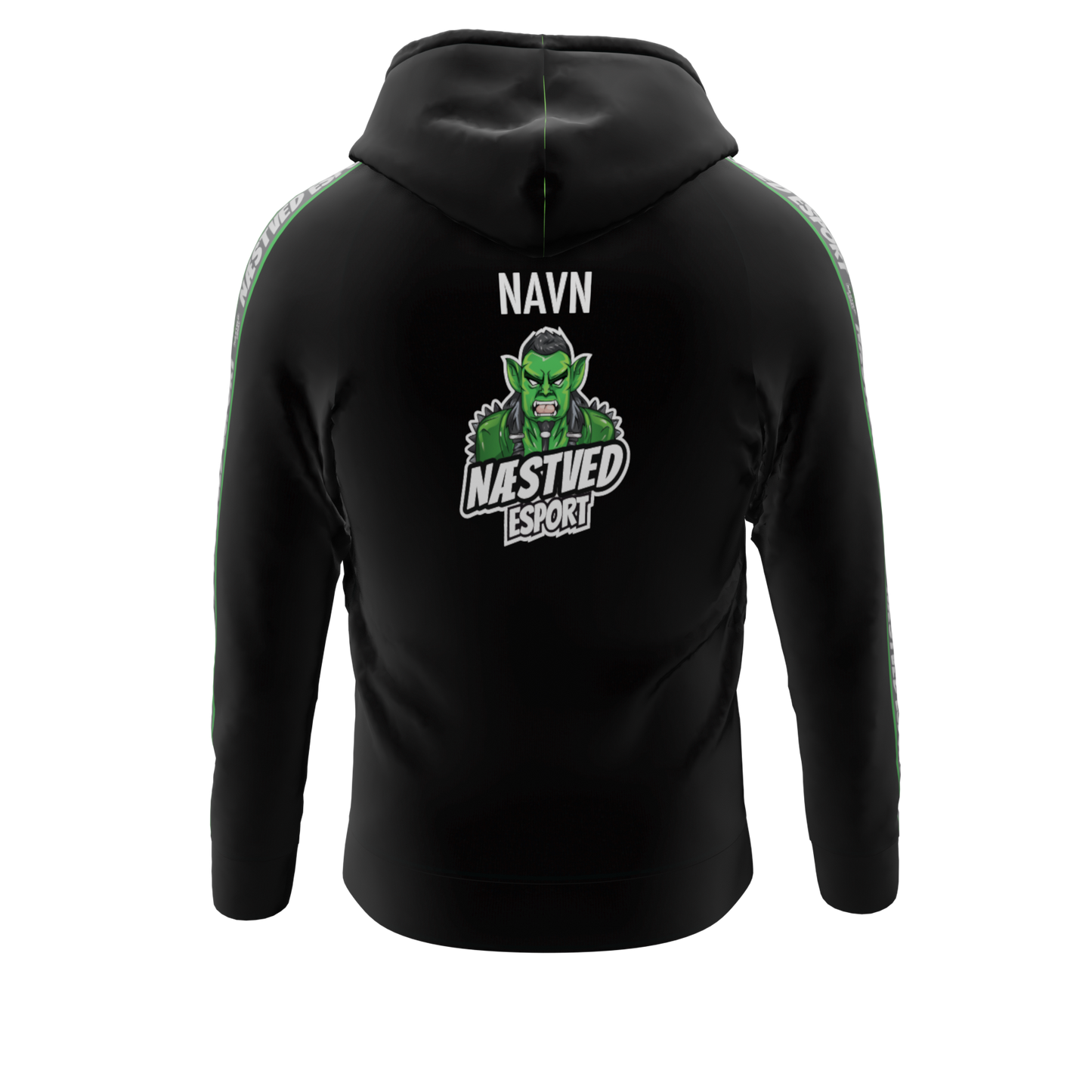 Cotton Hoodie ZIP - Adult - Næstved Esport