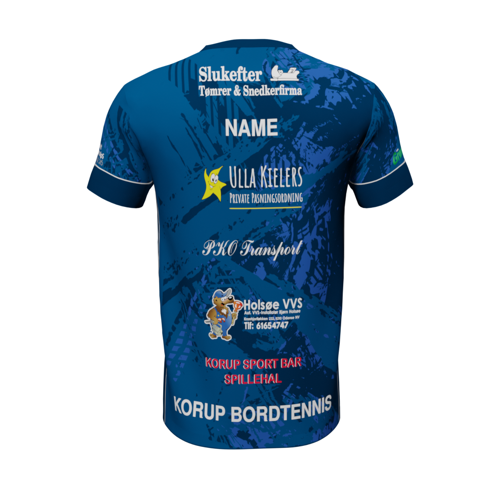 T-shirt 1 - Korup Bordtennis Klub - SponsorWorld