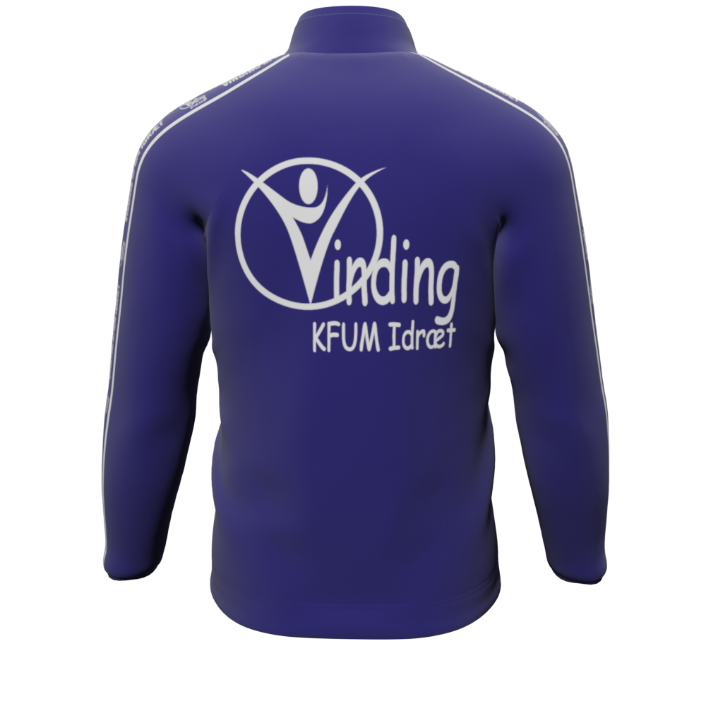 Bomulds Cardigan - Stripe ID - Voksen - Vinding KFUM - SponsorWorld