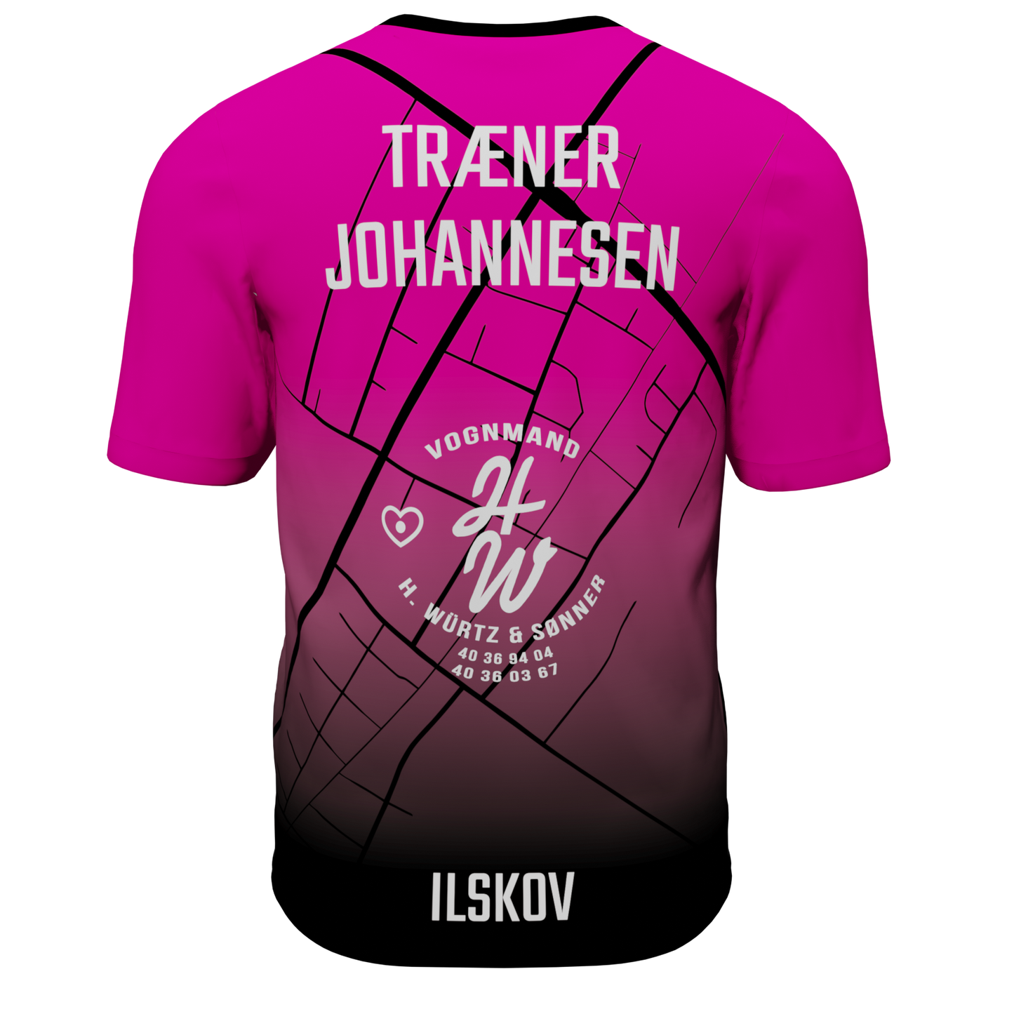 T-shirt Badminton - Ilskov Kultur- & Idrætsliv