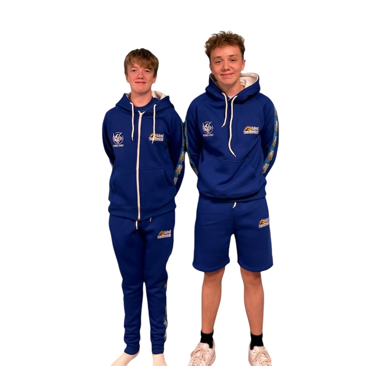 Bomulds pakke 1: T-shirt + Hoodie + Shorts - Solrød Svømmeklub