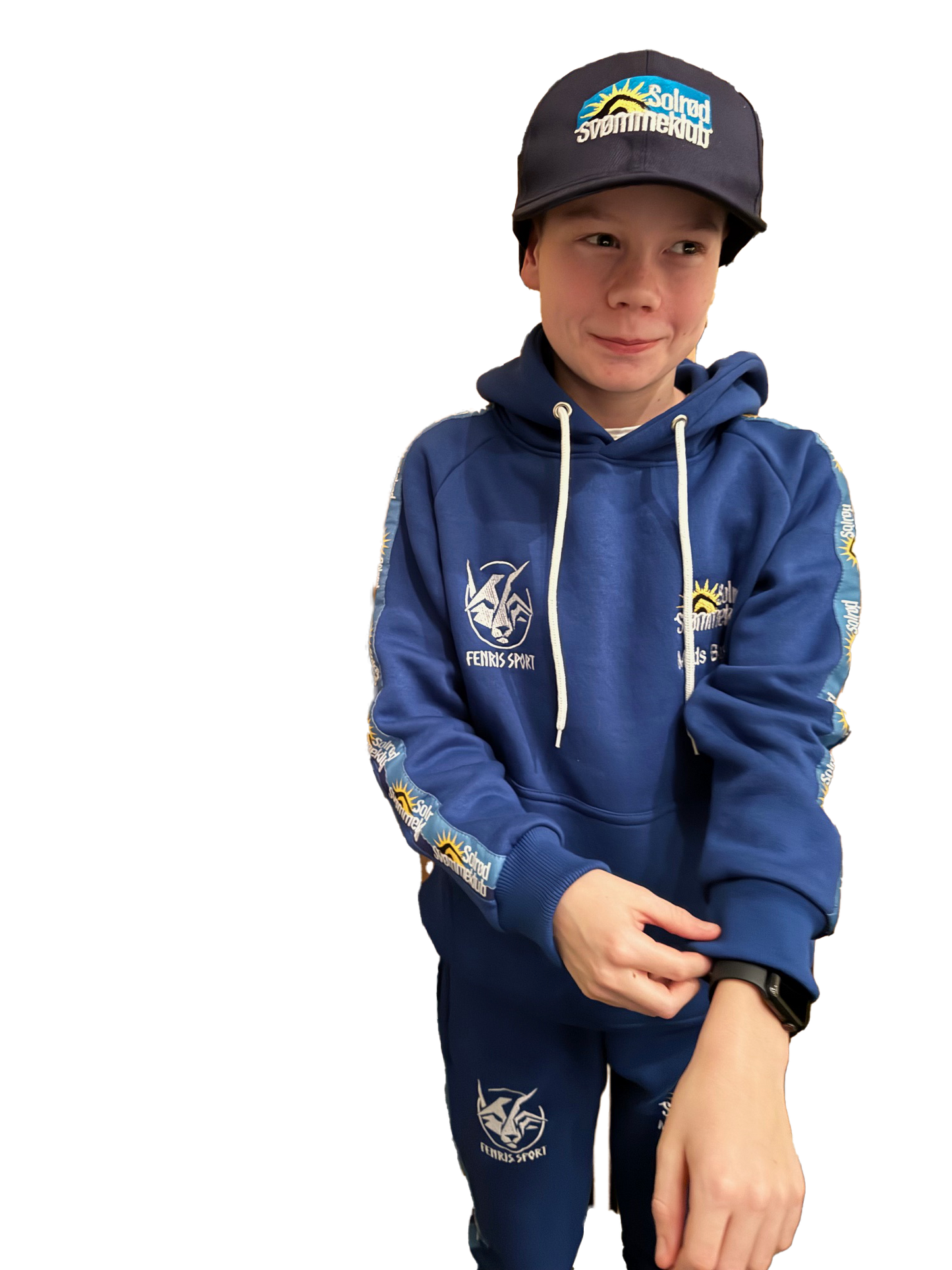 Bomulds Hoodie - Solrød Svømmeklub - SponsorWorld
