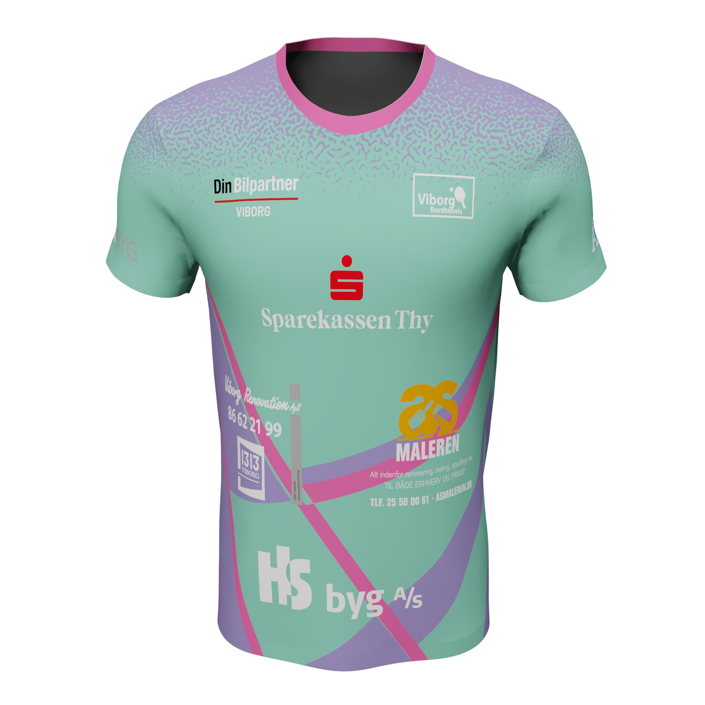 Viborg bordtennisklub - Sponsor klubtrøje pige - SponsorWorld