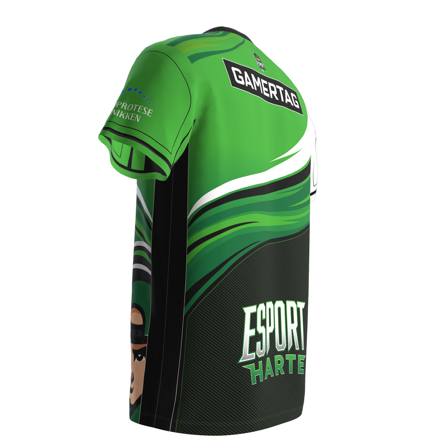 ESPORT HARTE - Trænings T-shirt - Hjemmebane - SponsorWorld