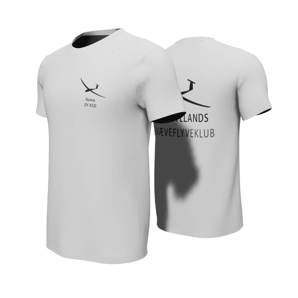 Vestjyllands Svæveflyveklub - T-shirt med tryk - SponsorWorld