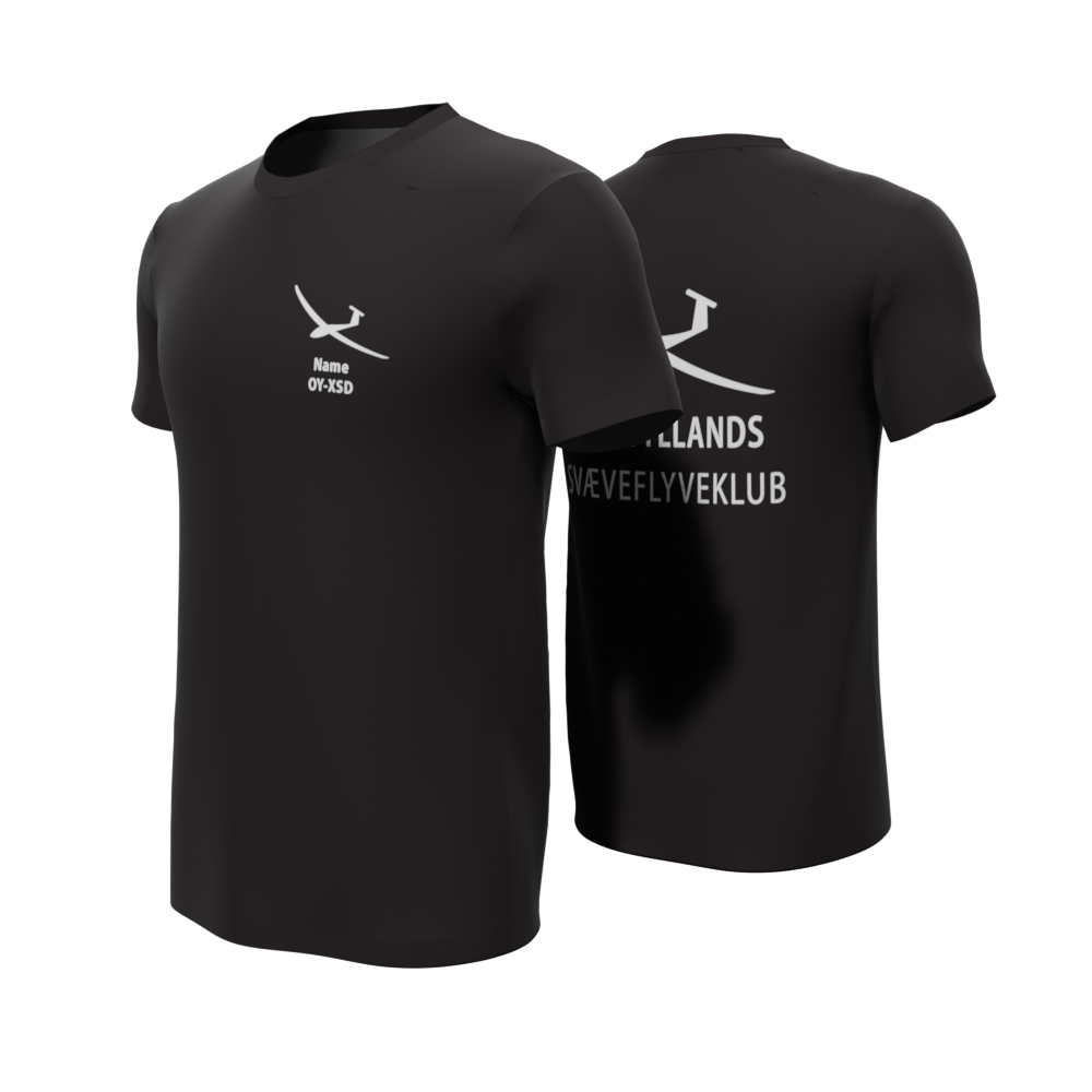 Vestjyllands Svæveflyveklub - T-shirt med tryk - SponsorWorld