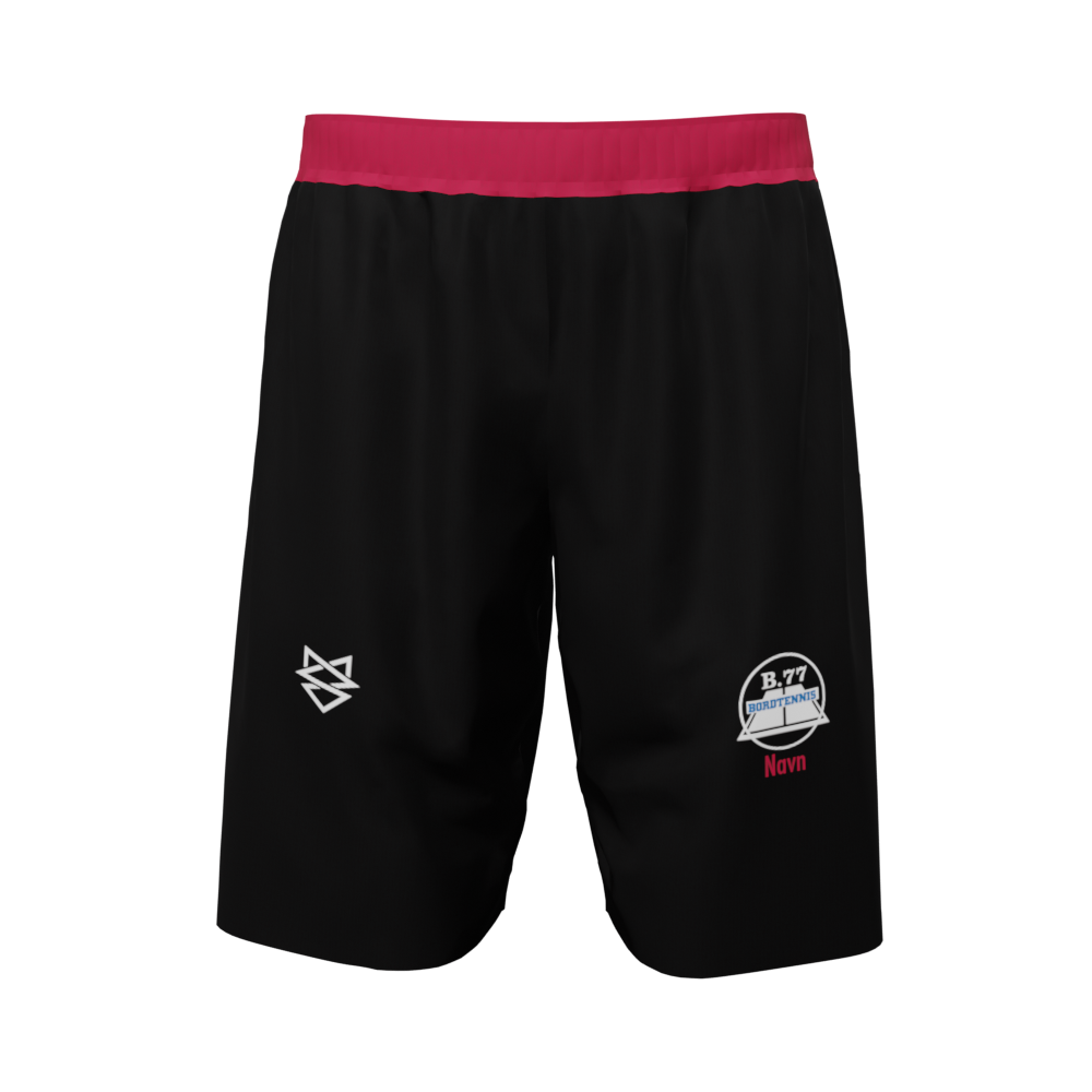 Bomulds Shorts - B77 Bordtennis - SponsorWorld