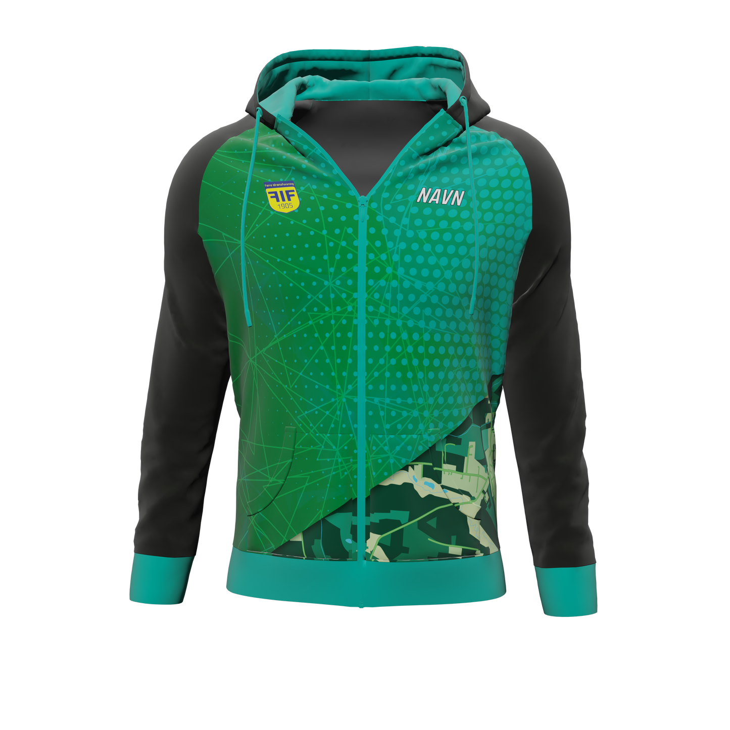 Hoodie ZIP - Farre Idrætsforening