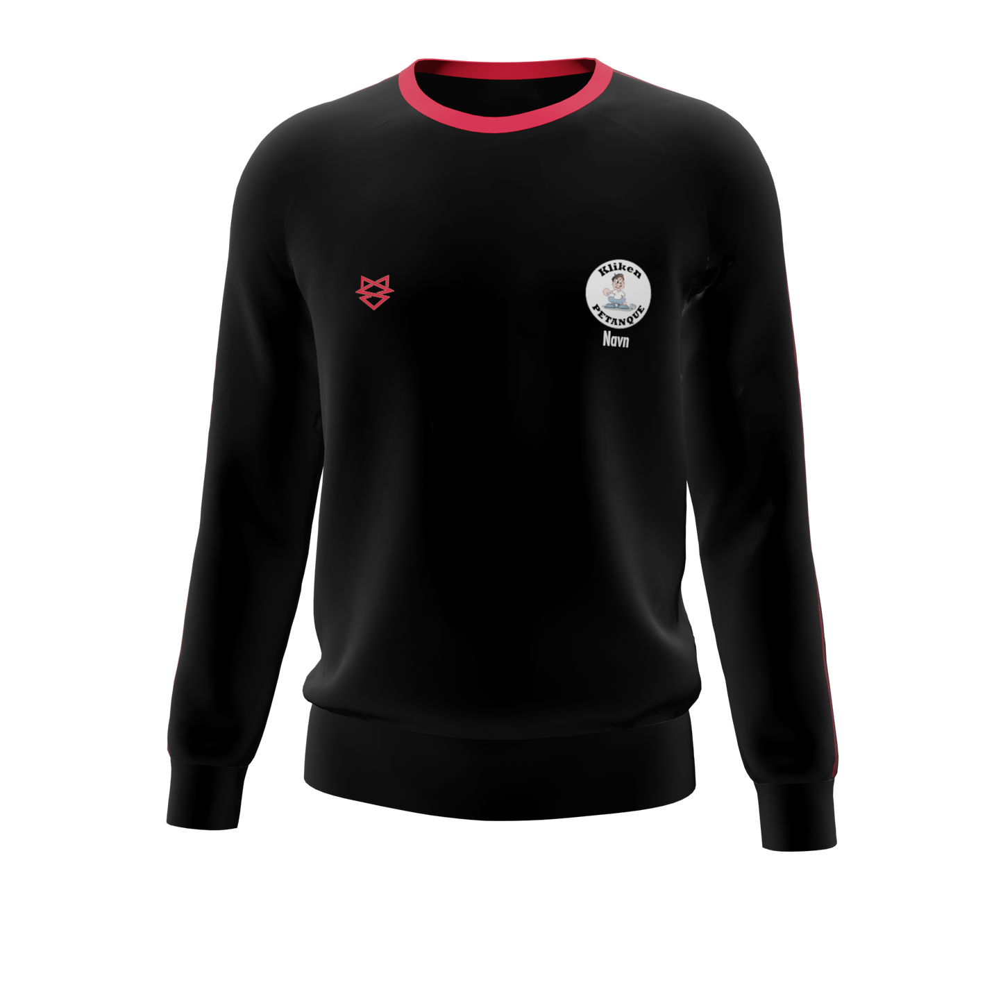 Bomulds Sweatshirt - Kliken Petanque - SponsorWorld