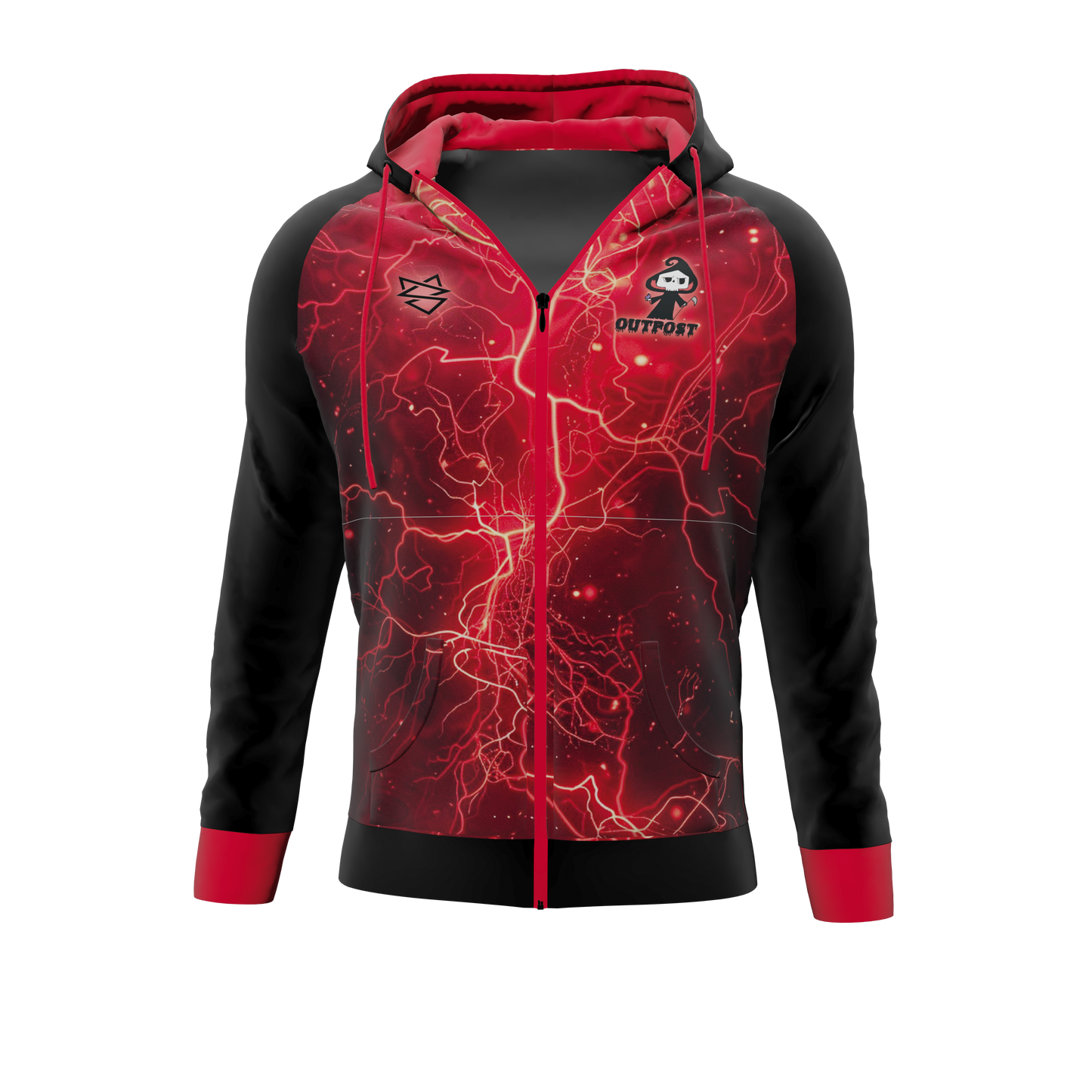 Hoodie ZIP - Outpost Esport - SponsorWorld