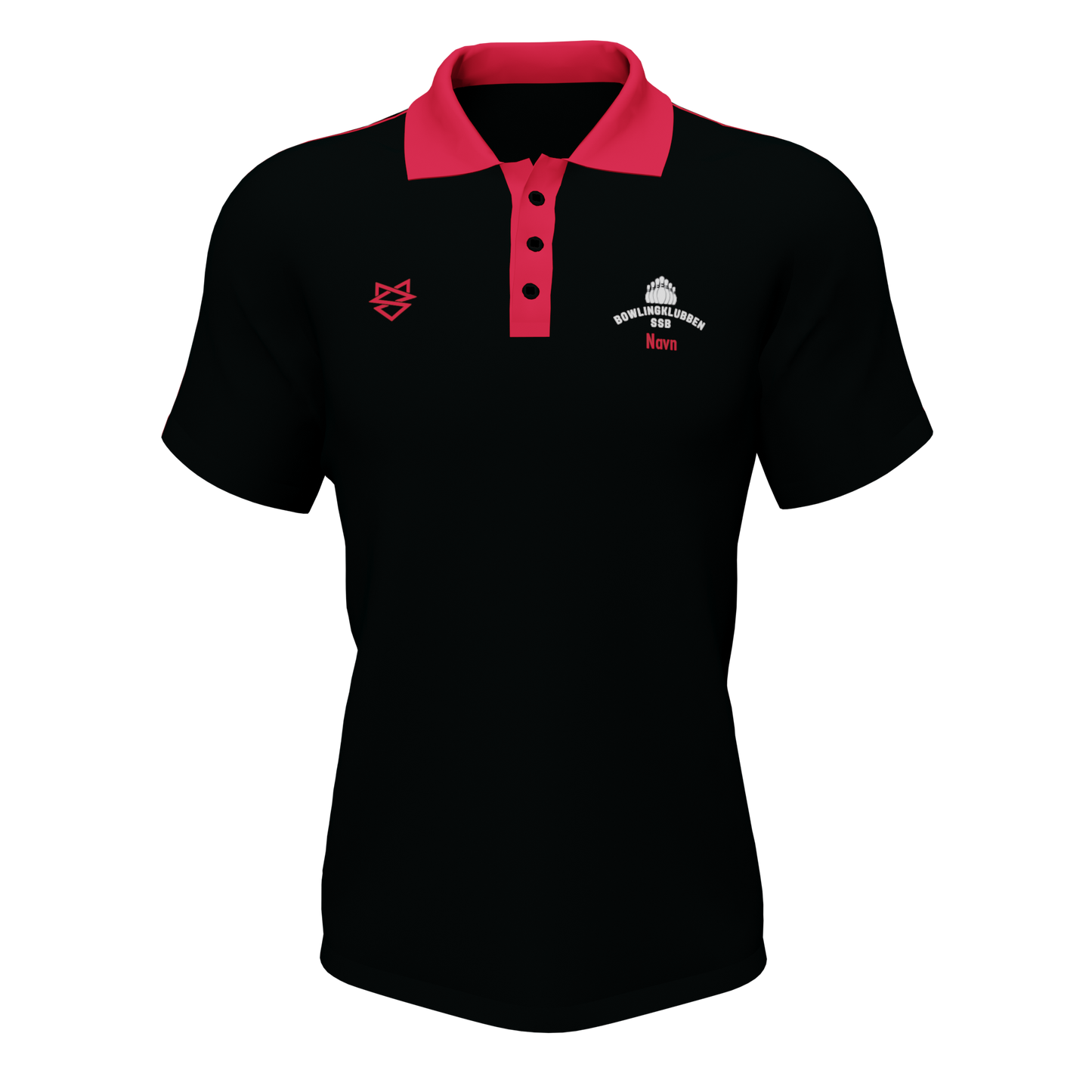 Bomulds Polo - Bowlingklubben SSB - SponsorWorld