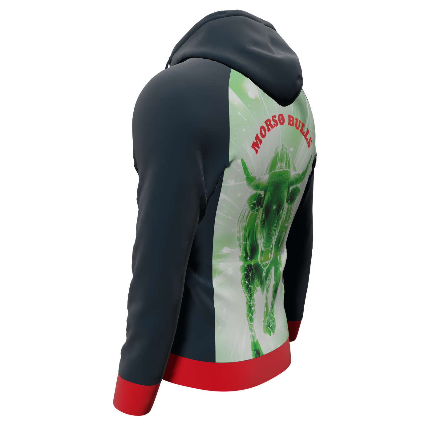 Hoodie ZIP - Morsø Bulls - SponsorWorld